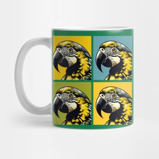 Pop Yellow-Naped Amazon Art - Cool Birds Mug